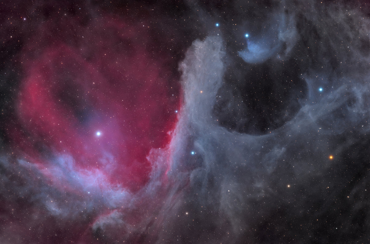 Sh2-1 Pi Scorpii Nebula fine art astrophotography print by Deep Sky Studio