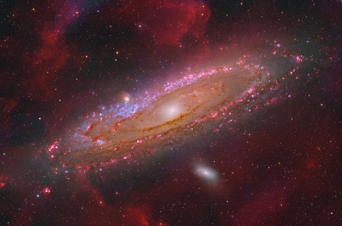 M31 Andromeda Galaxy fine art astrophotography print by Deep Sky Studio