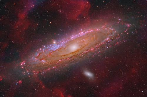 M31 Andromeda Galaxy fine art astrophotography print by Deep Sky Studio