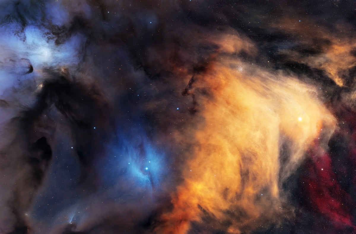 Rho Ophiuchi Cloud Complex fine art astrophotography print by Deep Sky Studio